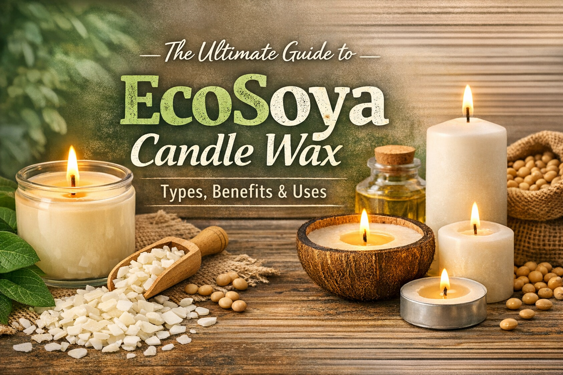 The Ultimate Guide to EcoSoya Candle Wax: Types, Benefits and Uses