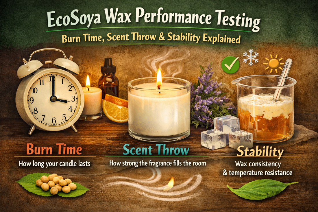 Ecosoya Wax Performance Testing