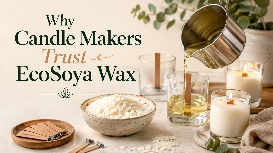 Why Candle Makers Trust EcoSoya Wax