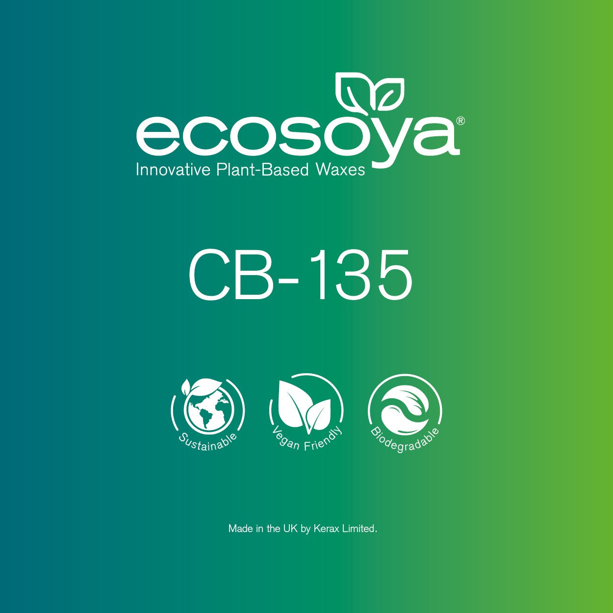 Cera de soja EcoSoya CB-135 - The Wax Store HN